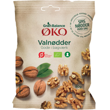 GB VALNØDDER ØKO 80 G