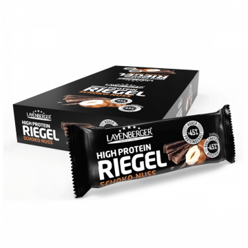 High Protein Bar Chocolate Nut 18 Riegel