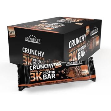 3K Protein Bar Crunchy Dark Chocolate 15 Riegel