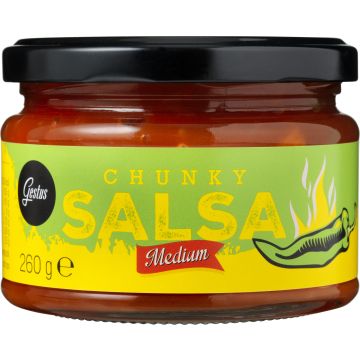 GESTUS SALSA DIP MEDIUM 260 G