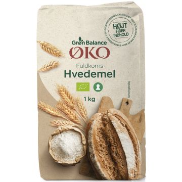 GB FULDKORNSHVEDEMEL ØKO 1 KG