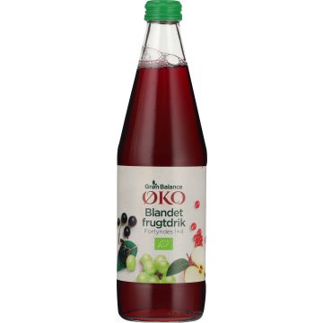 GB BLANDET FRUGT SAFT ØKO 500 ML