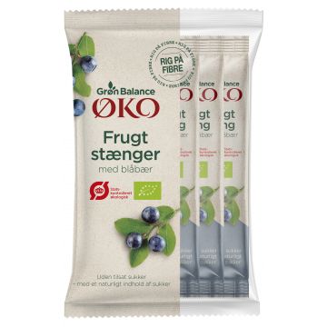 GB FRUGTSTÆNGER BLÅBÆR ØKO 100G 5 STK