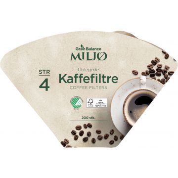 GB KAFFEFILTER BRUN NR 4 200 ST