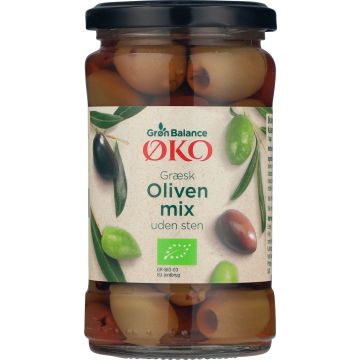 GB OLIVEN MIX U/STEN ØKO 290 G