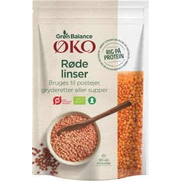 GB RØDE LINSER ØKO 400 G