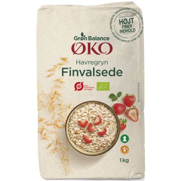 GB HAVREGRYN FINVALSET ØKO 1 KG