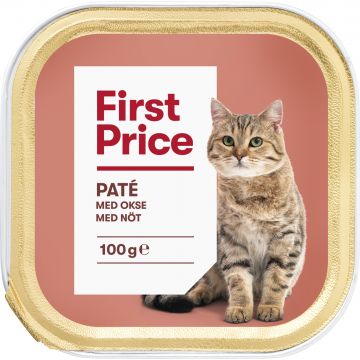 FP KATTEMAD OKSEKØD 100 G