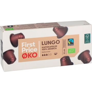 FP LUNGO ØKO KAPSLER 10 ST