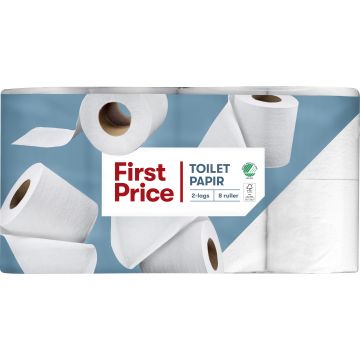 FP TOILETPAPIR 1/1 PL 8 RL