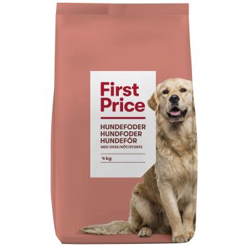 FIRST PRICE HUNDEFODER OKSE 4 KG