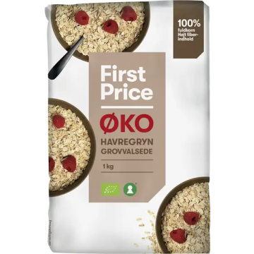 First Price HAVREGRYN GROVV ØKO 1 KG