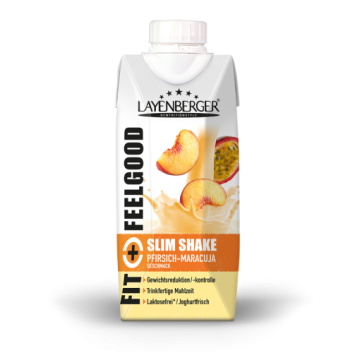 Fit + Feelgood Slim Shake Ready-to-drink Peach Passion Fruit