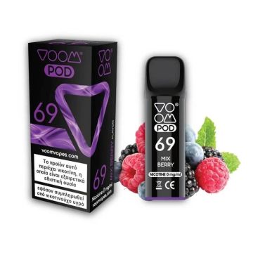 VOOM Mix Berry Voorgevulde Pod Vape 0% Nicotine