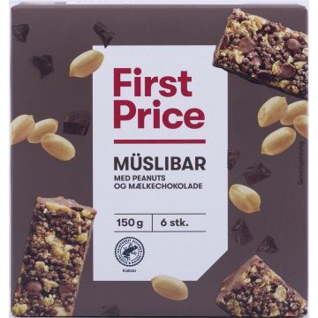 First Price Müslirepen Choco Peanut