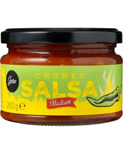 GESTUS SALSA DIP MEDIUM 260 G