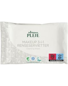 Grøn Balance Make-up Reinigingsdoekjes
