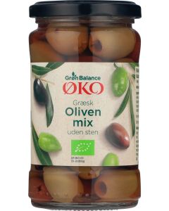 GB OLIVEN MIX U/STEN ØKO 290 G
