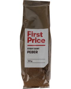 FP STØDT SORT PEBER 100 G