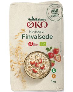 GB HAVREGRYN FINVALSET ØKO 1 KG
