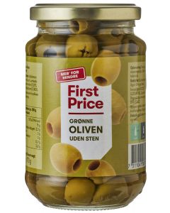 FP OLIVEN GRØNNE U/STEN 350 G