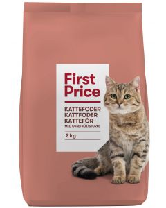 FIRST PRICE KATTEFODER OKSE 2 KG