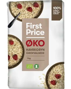 First Price HAVREGRYN GROVV ØKO 1 KG