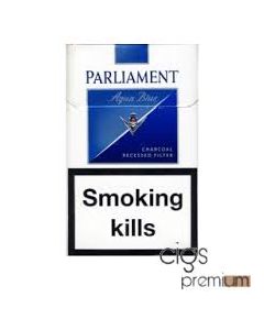 Parliament Aqua Blue 100S Box