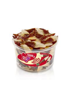 Red Band Cola Hechte vingummifisk med frisk og intens colasmag