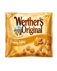 Werther’s Original Creamy Filling caramel candies 1 kg with soft caramel centre