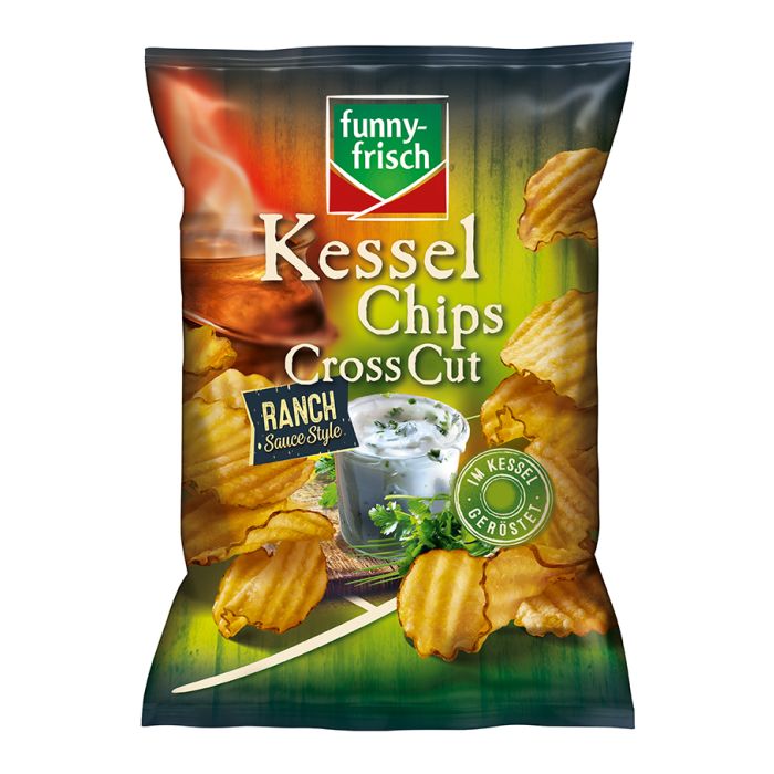 funny-frisch Bølgechips med Ranch-smag