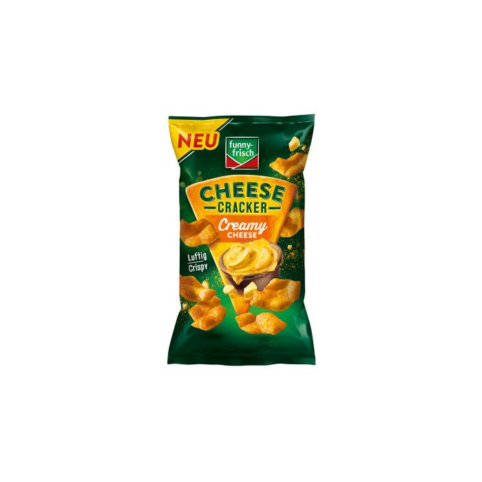 funny-frisch Crackers Cremet Ost