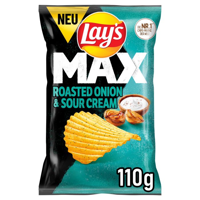 Lay's Max Roasted Onion & Sour Cream Lay's Max Roasted Onion & Sour Cream