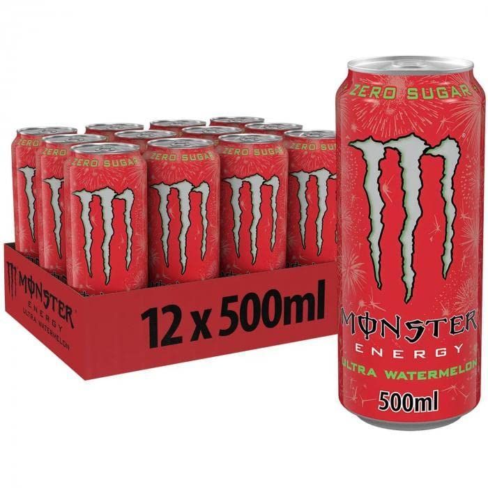 Monster Energy Ultra Watermelon 500 ml dåse