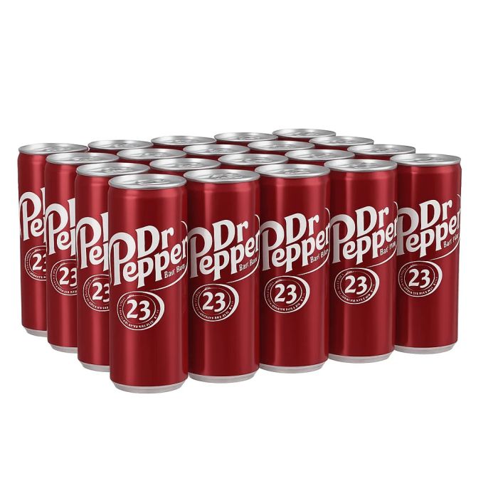 Dr Pepper Classic 330 ml sleek dåse