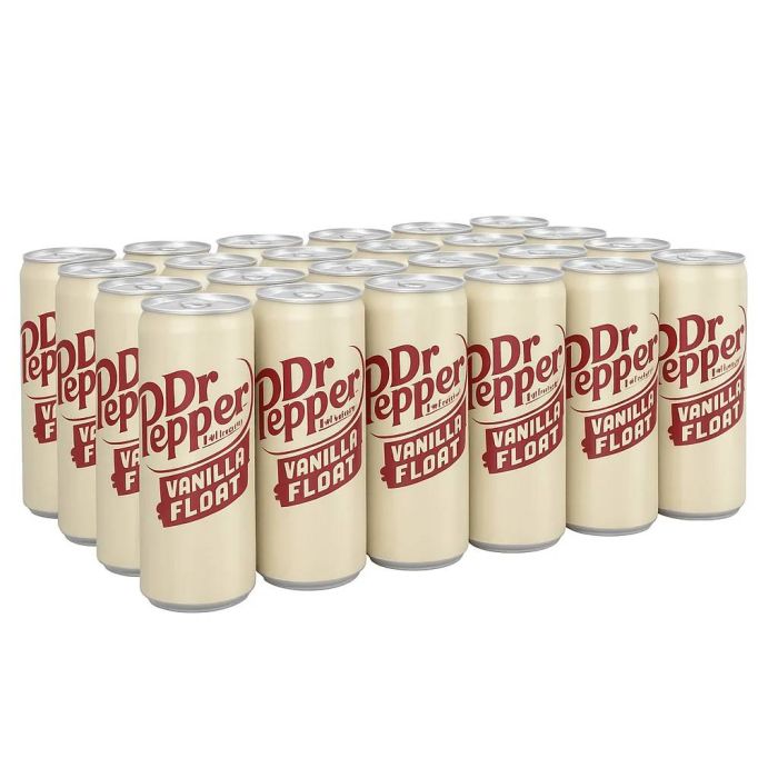 Dr Pepper Vanilla Float 330 ml sleek dåse