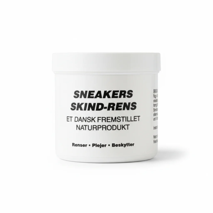 Sneakers Leather Cleaner Danish handmade natural product for cleaning leather shoes and sneakers 160 ml Sneakers Leather Cleaner Danish handmade natural product for cleaning leather shoes and sneakers 160 ml